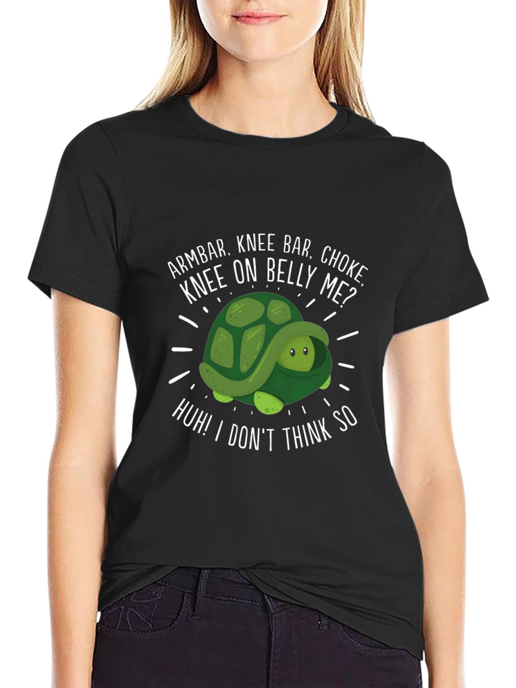 Armbar Turtle Graphic T-Shirt - Jiu Jitsu Design
