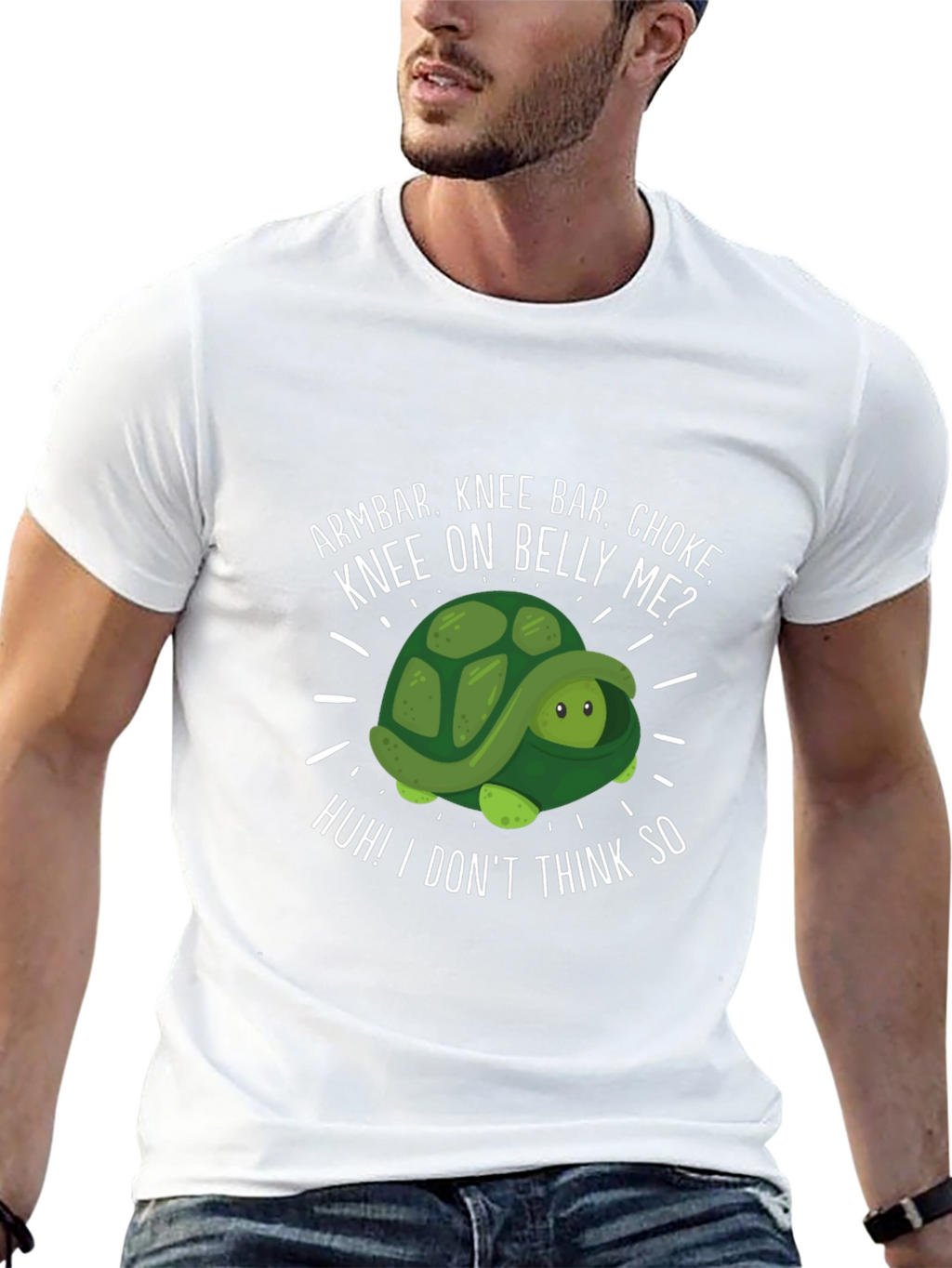 Armbar Turtle Graphic T-Shirt - Jiu Jitsu Design