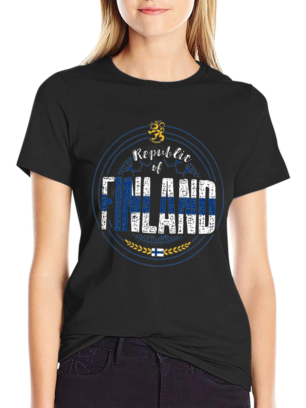 Republic of Finland Graphic T-Shirt
