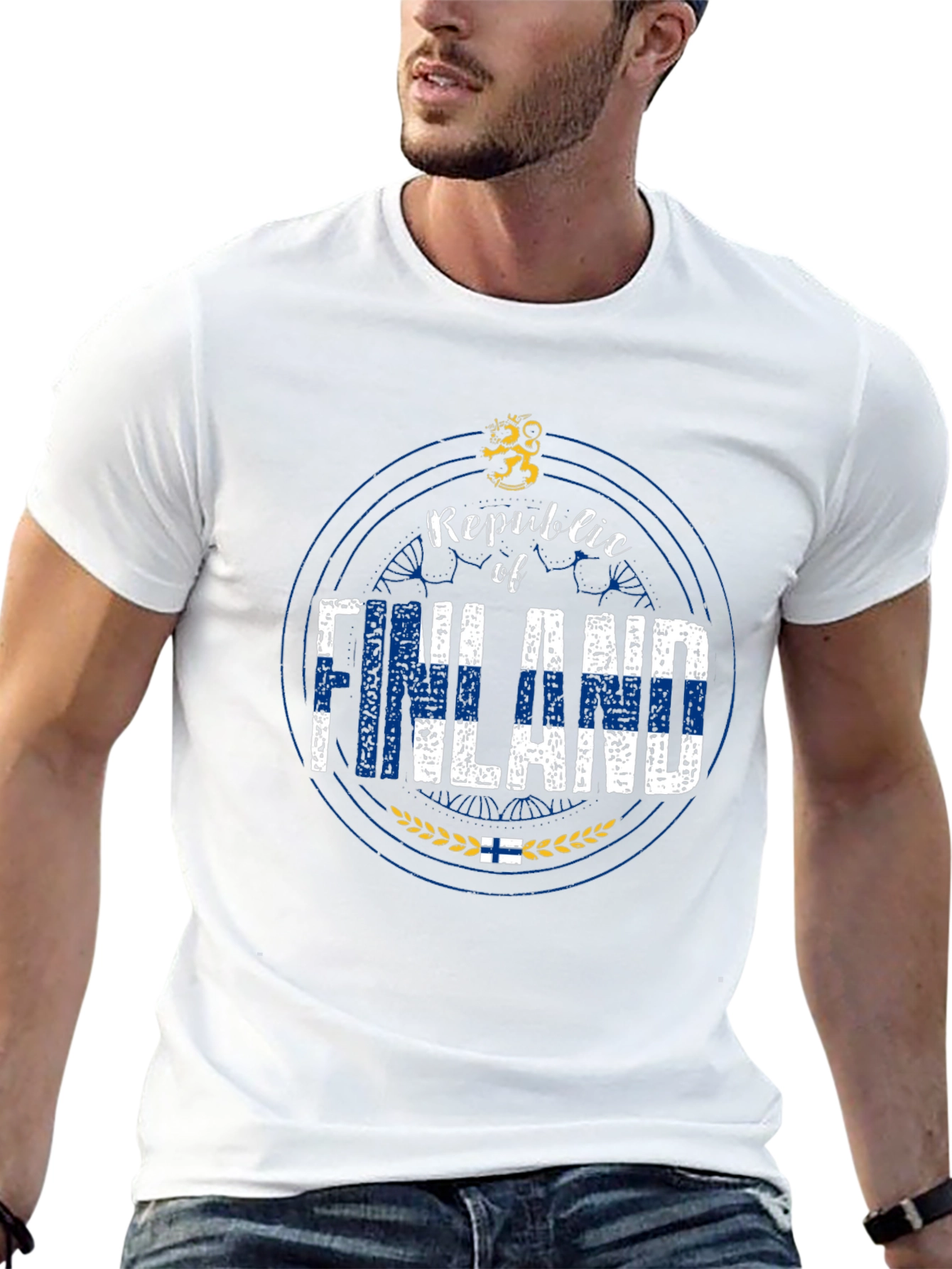 Republic of Finland Graphic T-Shirt