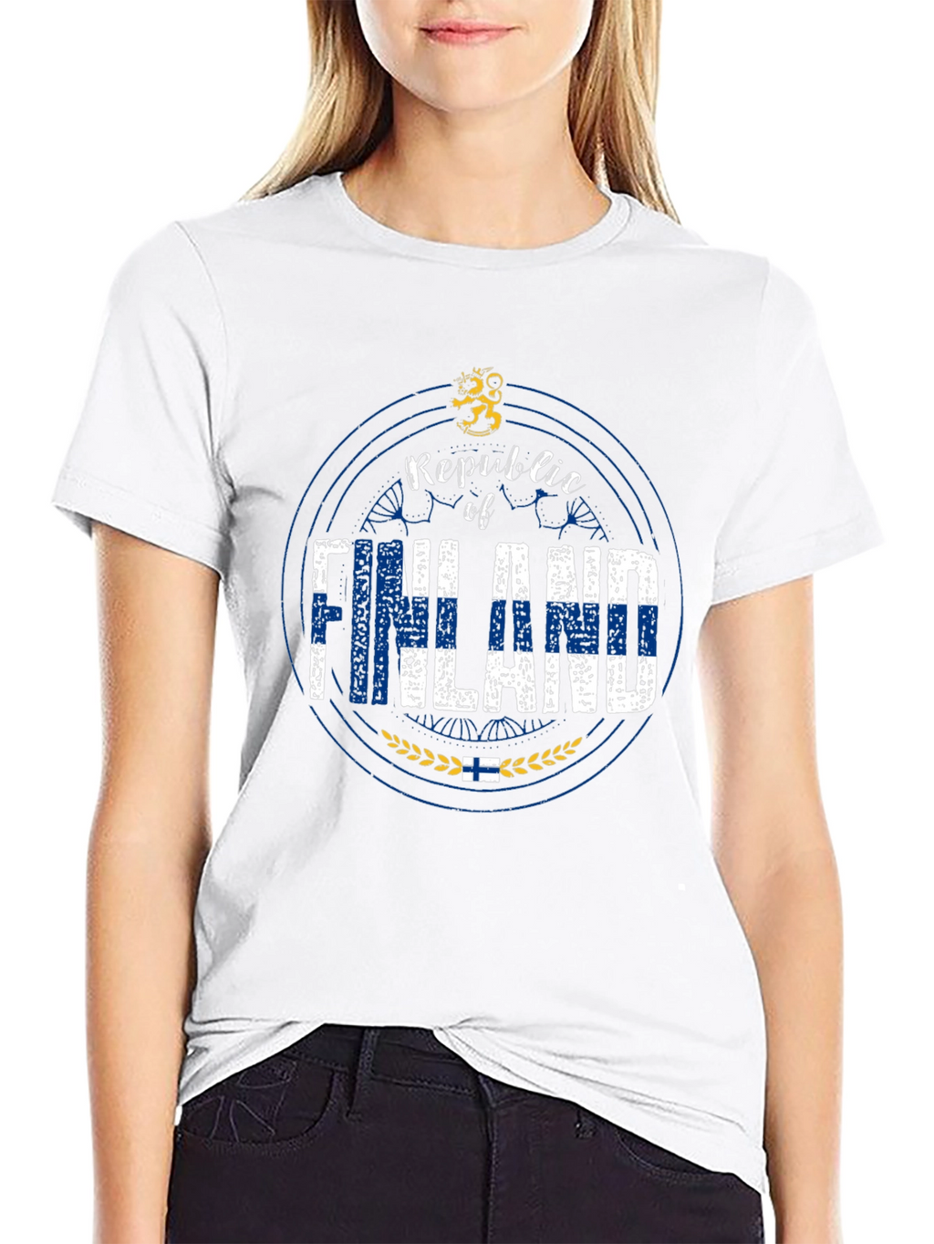 Republic of Finland Graphic T-Shirt