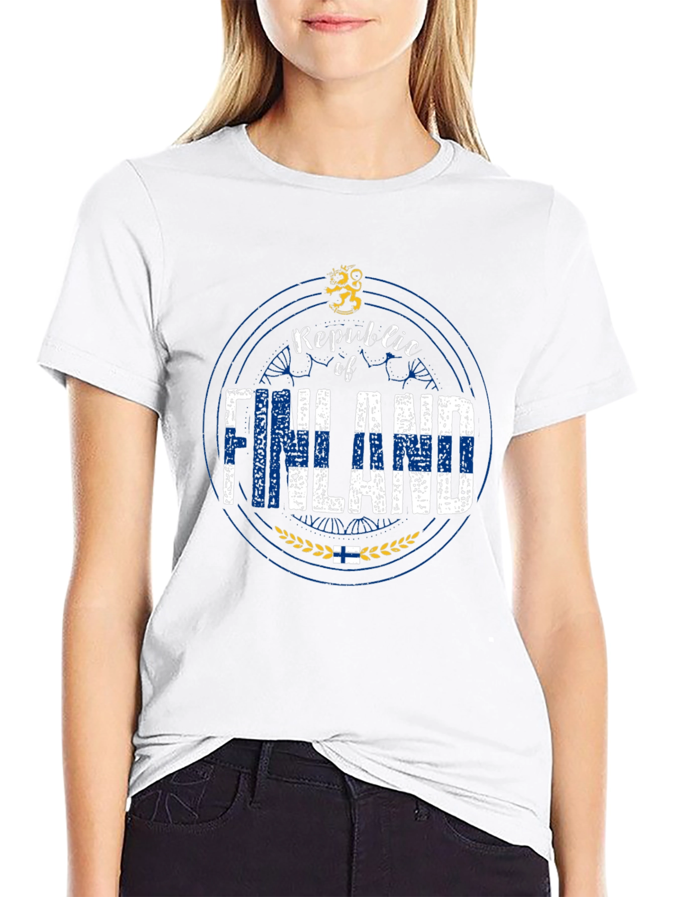 Republic of Finland Graphic T-Shirt