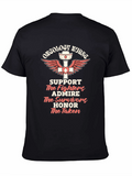 Oncology Nurse T-Shirt - Support Admire Honor