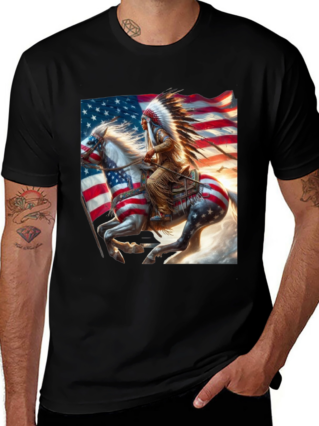 Native American Flag T-Shirt