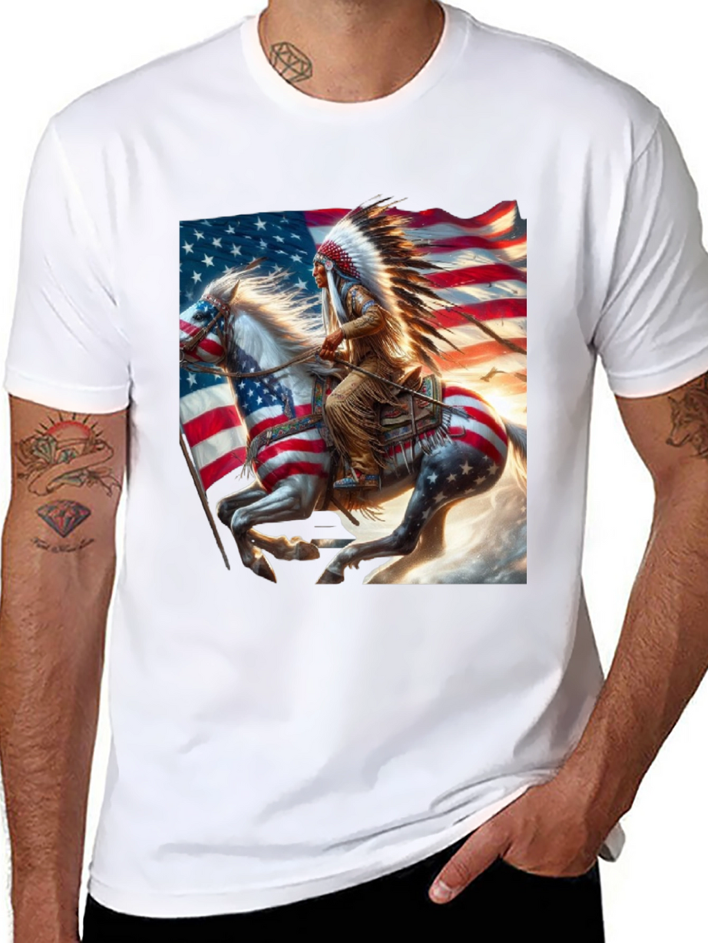 Native American Flag T-Shirt