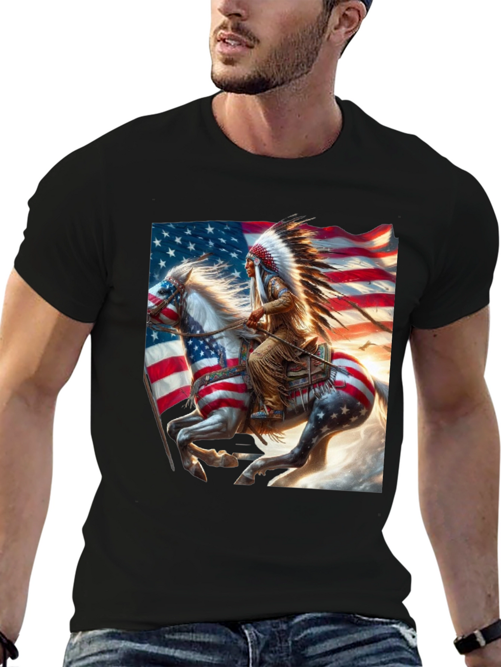 Native American Flag T-Shirt