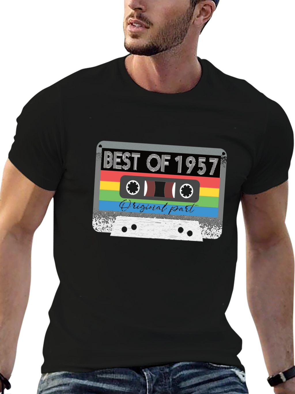 Best of 1957 Cassette Tape Graphic T-Shirt