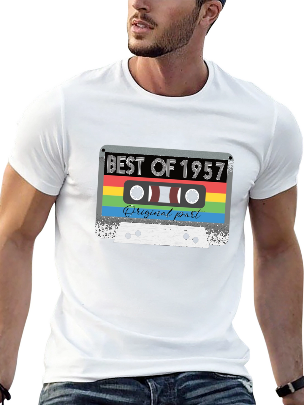 Best of 1957 Cassette Tape Graphic T-Shirt