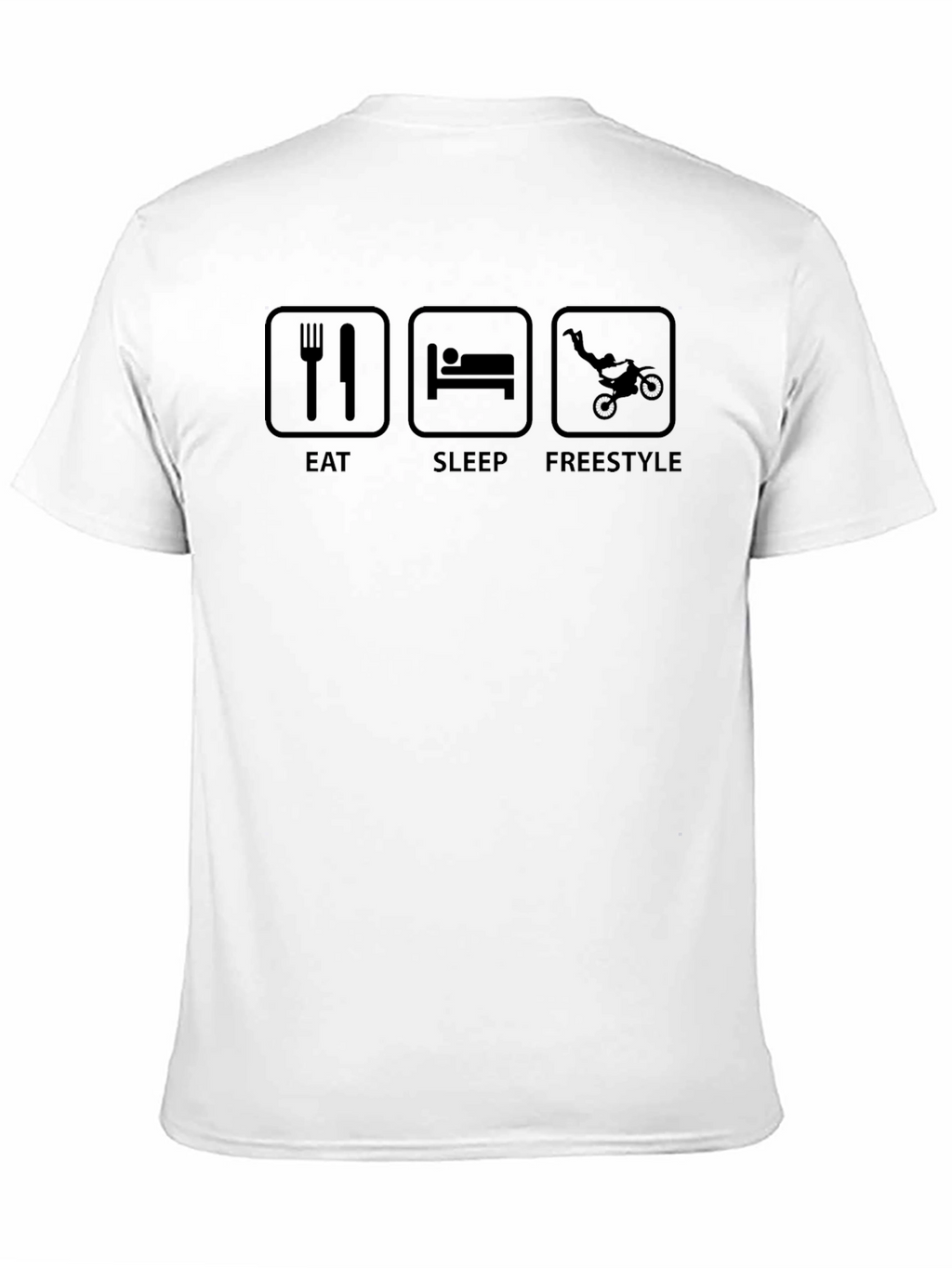 Eat Sleep Freestyle Black T-Shirt