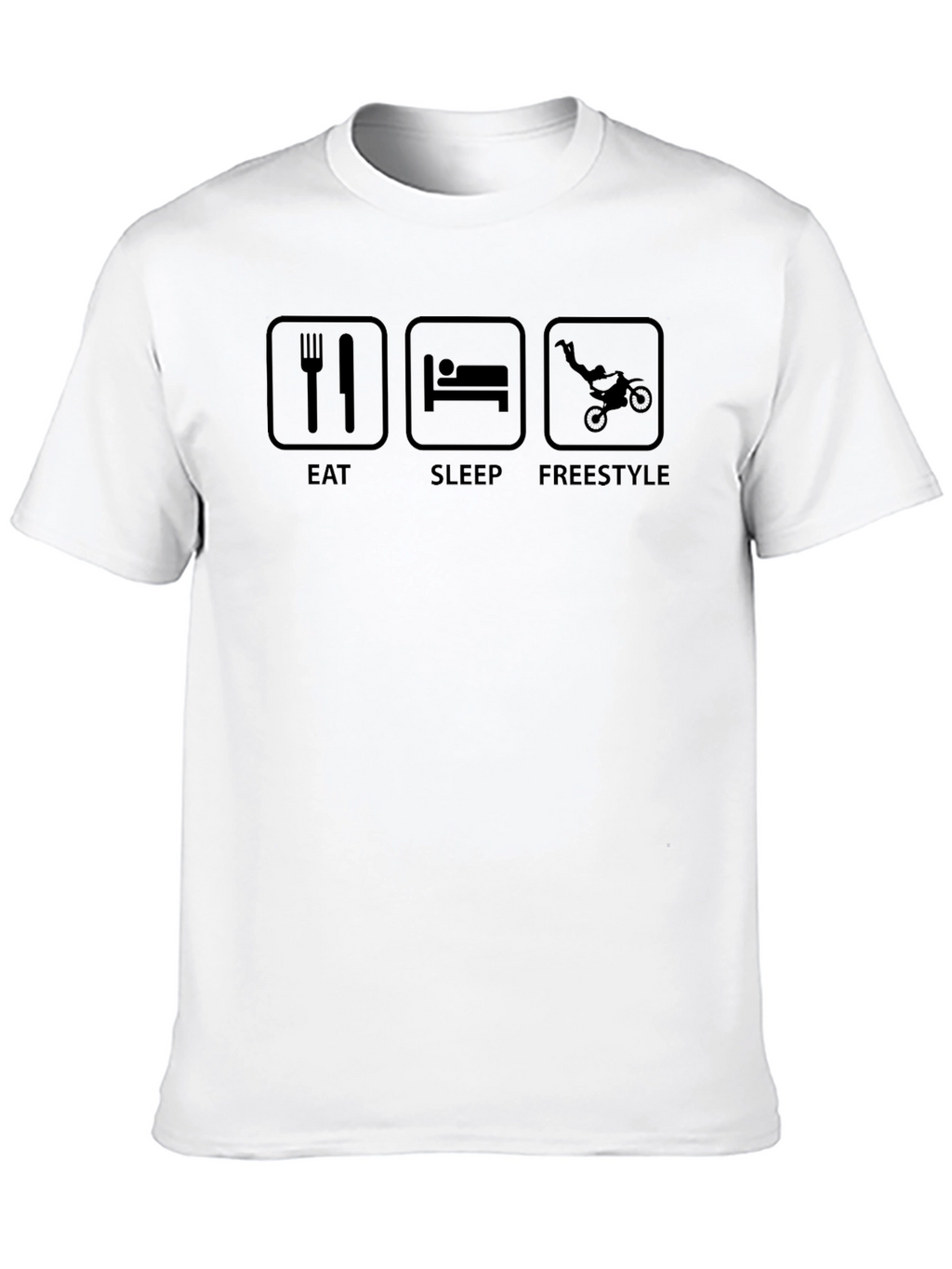 Eat Sleep Freestyle Black T-Shirt