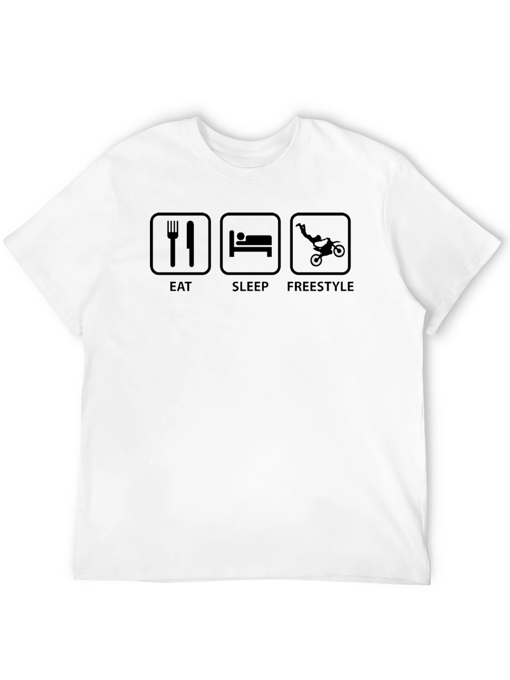 Eat Sleep Freestyle Black T-Shirt