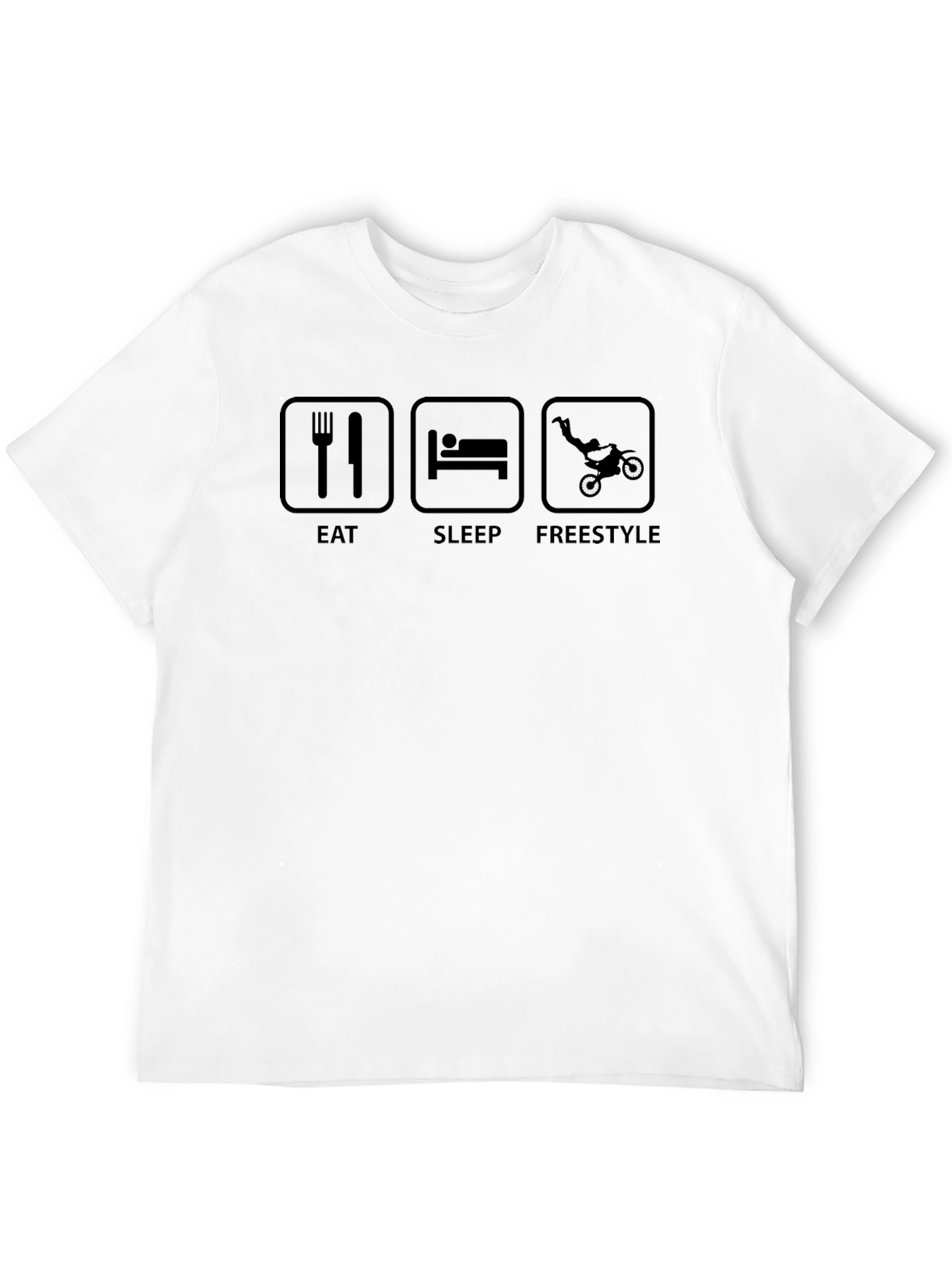 Eat Sleep Freestyle Black T-Shirt