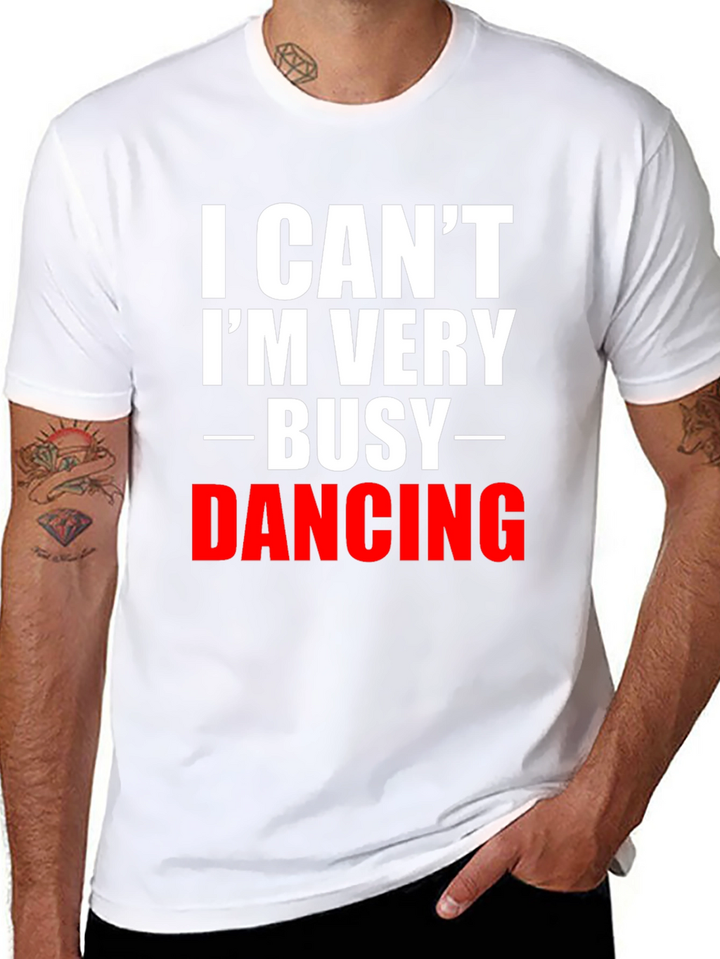 Funny Dancing T-Shirt: Im Very Busy