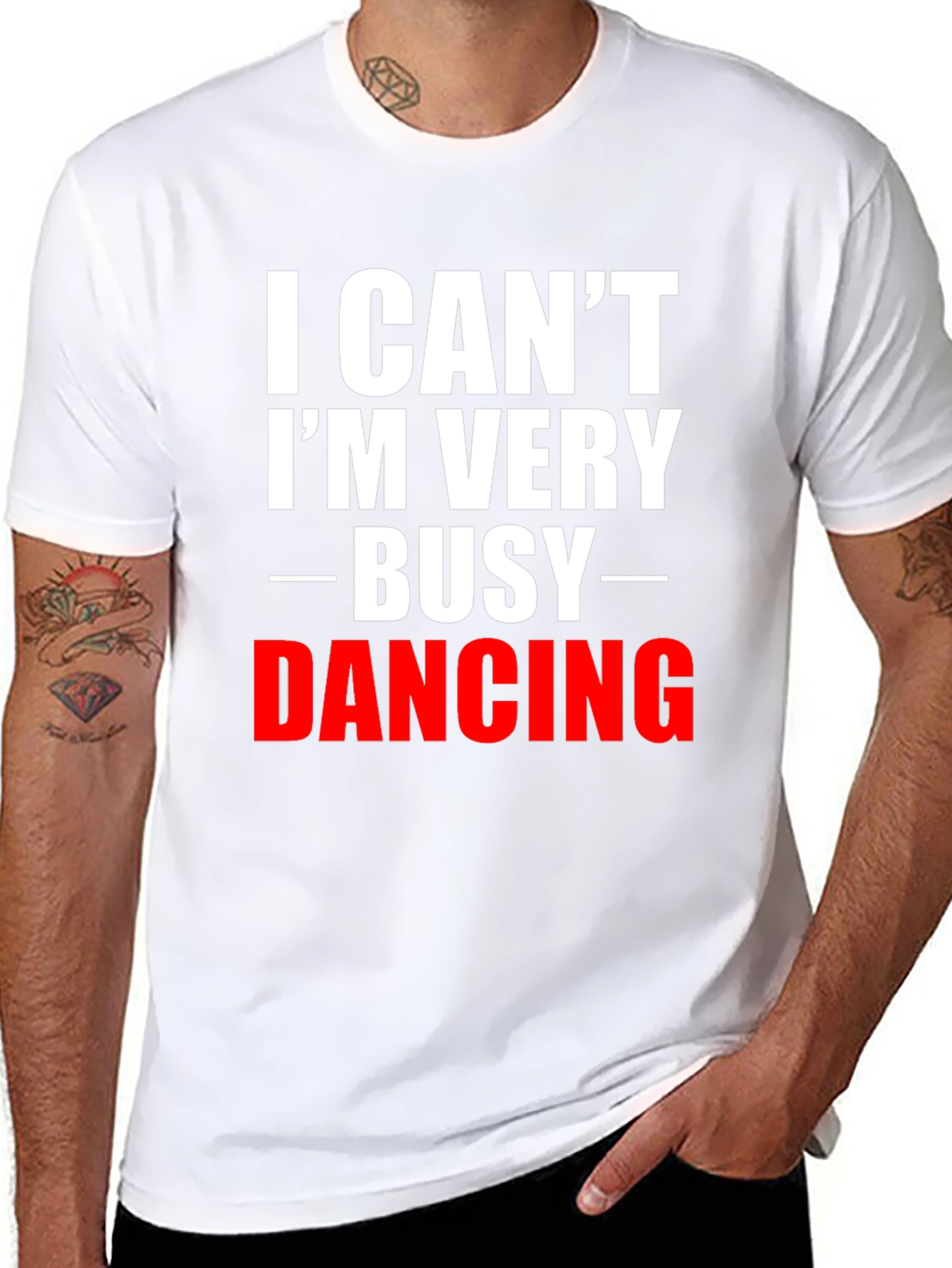 Funny Dancing T-Shirt: Im Very Busy