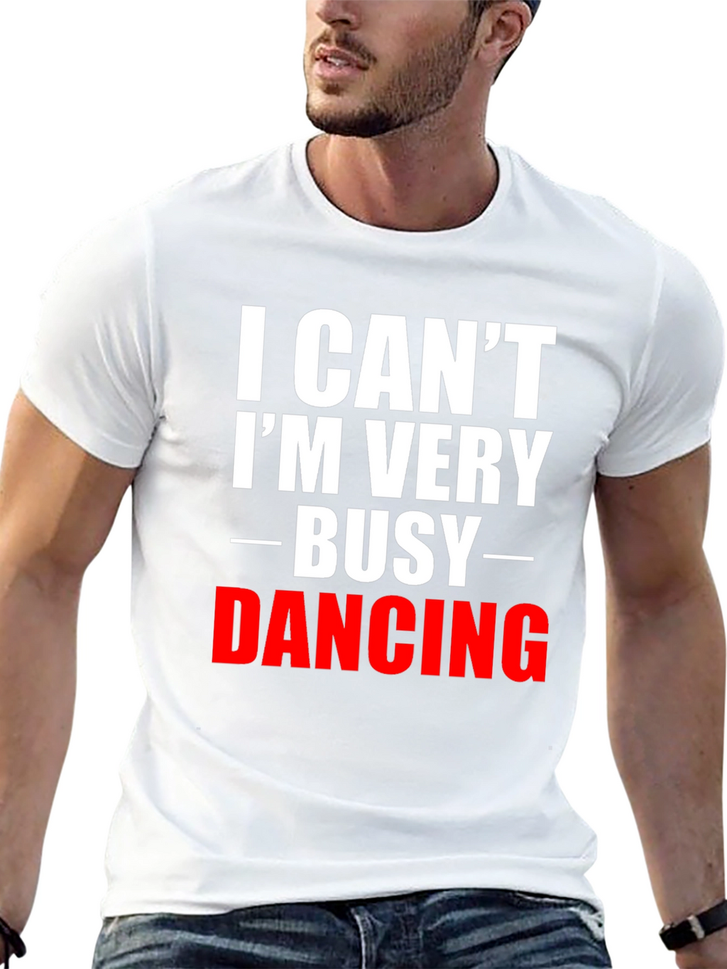 Funny Dancing T-Shirt: Im Very Busy