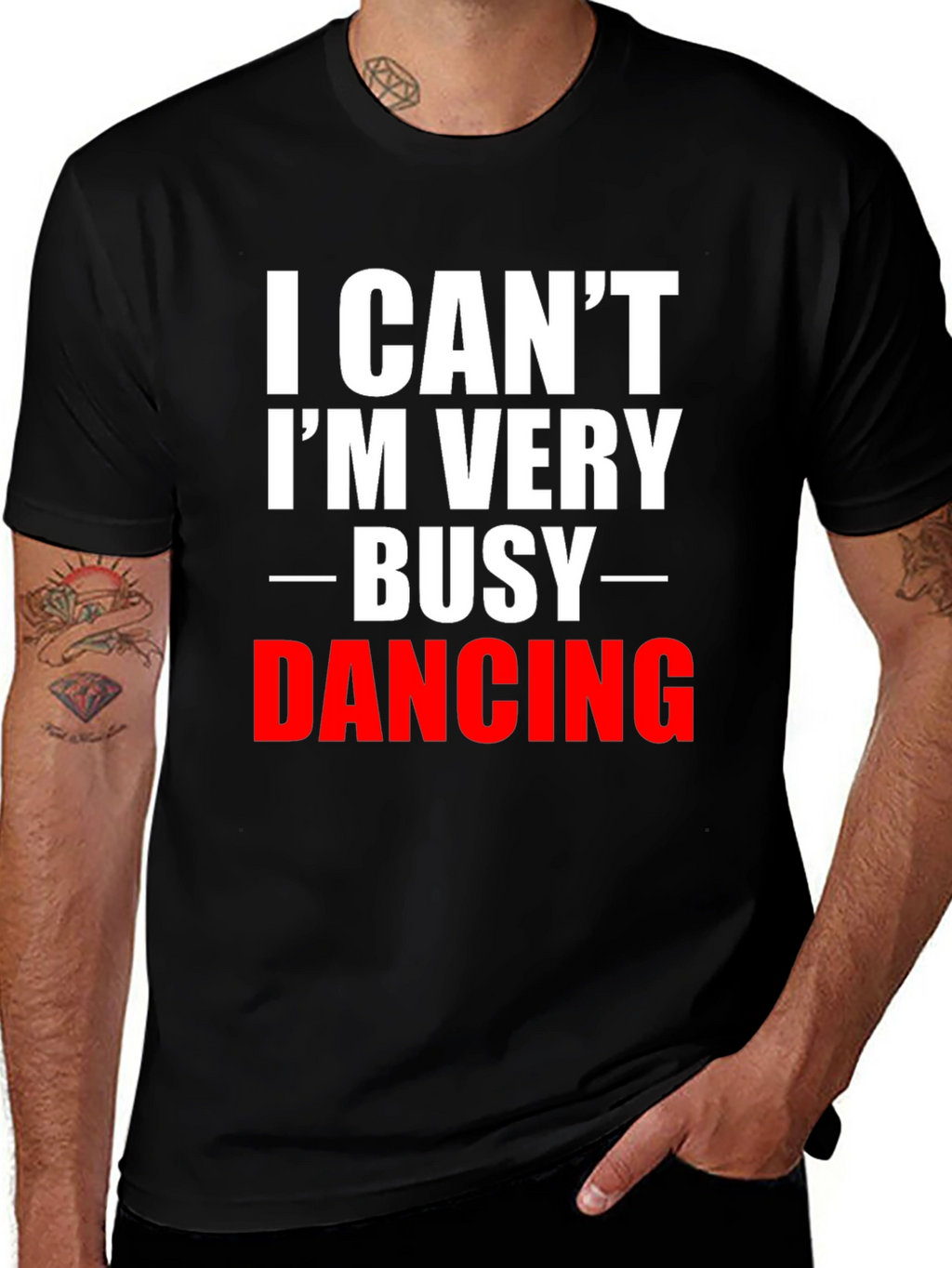 Funny Dancing T-Shirt: Im Very Busy
