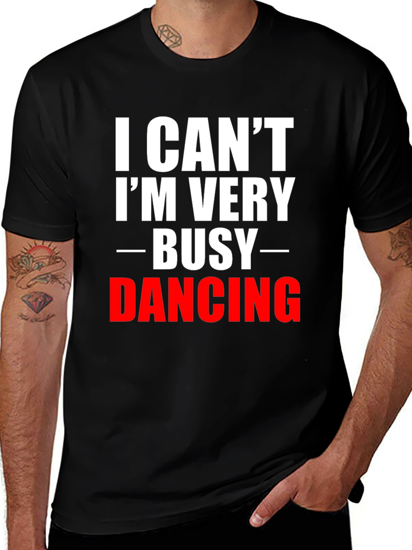 Funny Dancing T-Shirt: Im Very Busy