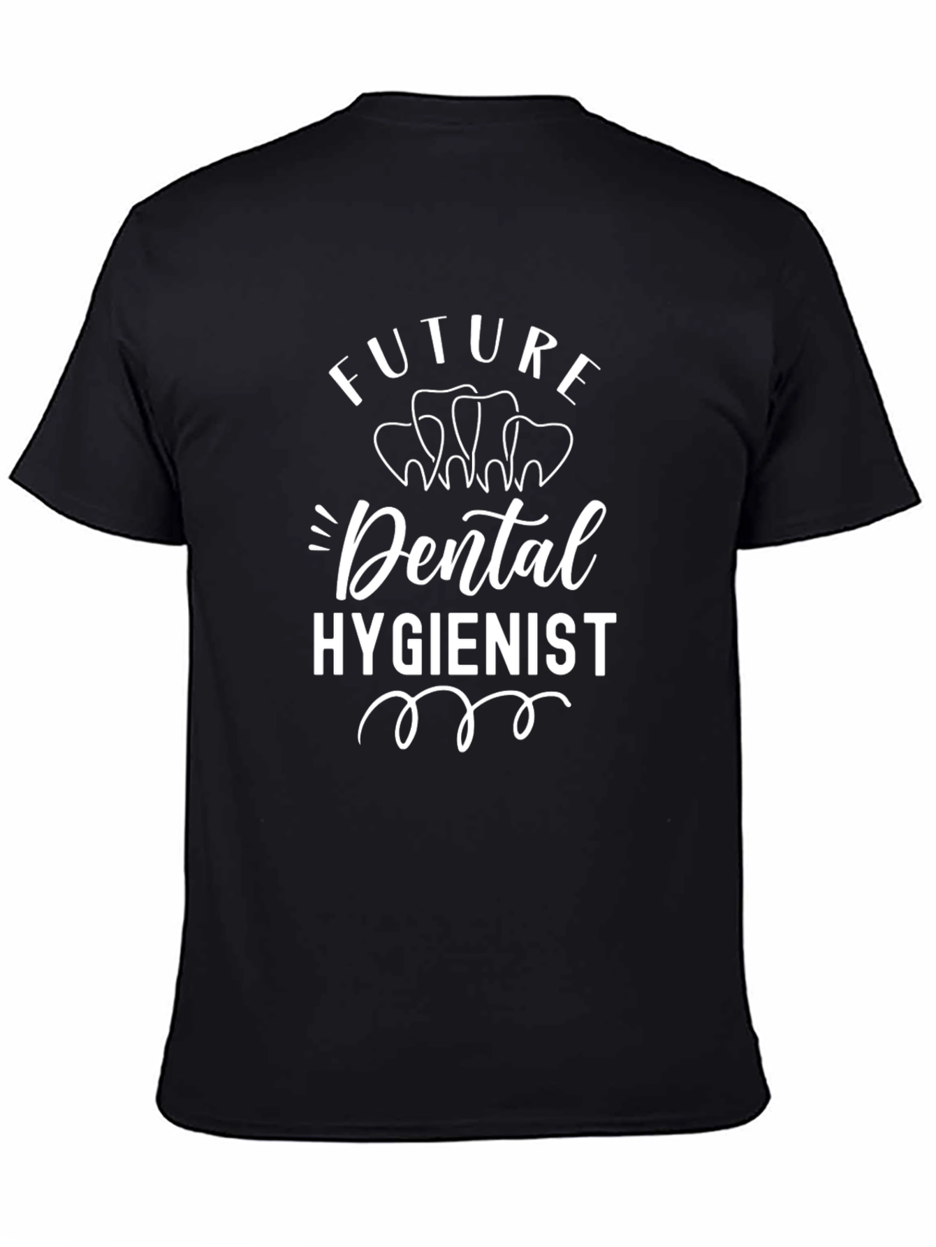 Future Dental Hygienist Black T-Shirt
