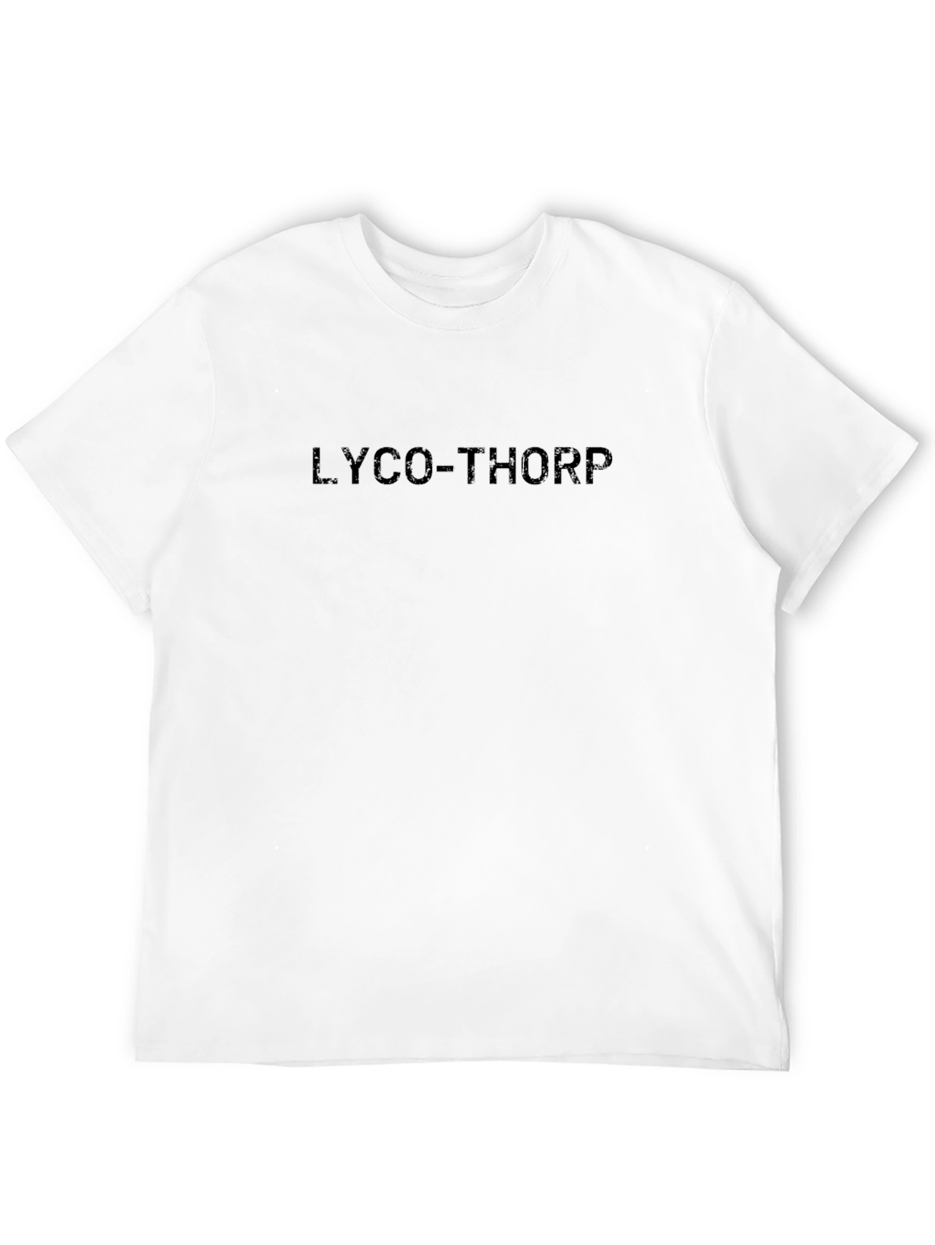 LYCO-THORP Black T-Shirt - Classic Style