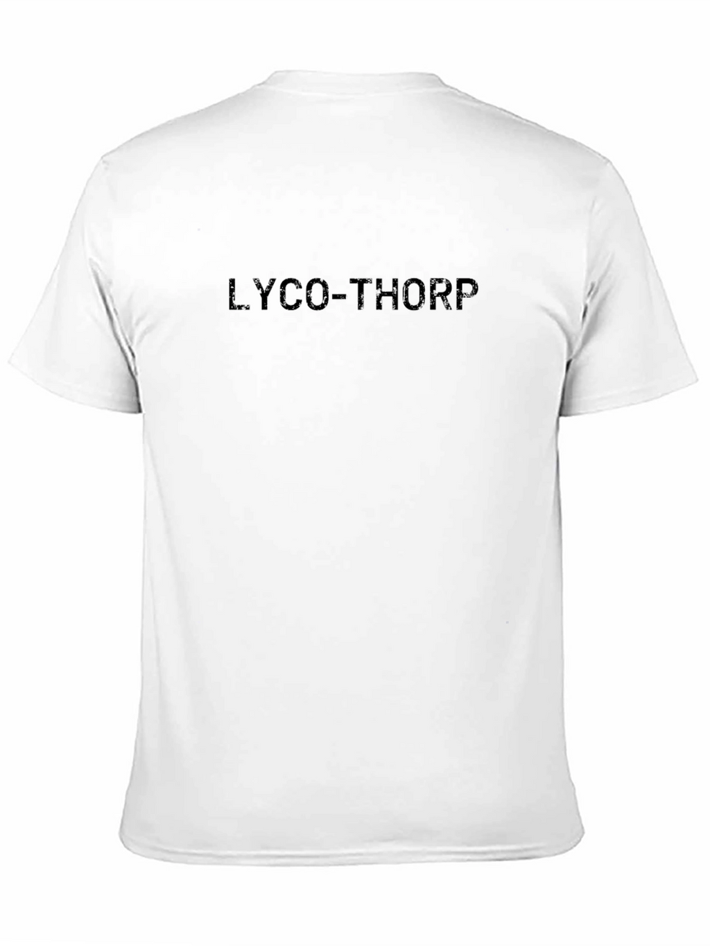 LYCO-THORP Black T-Shirt - Classic Style