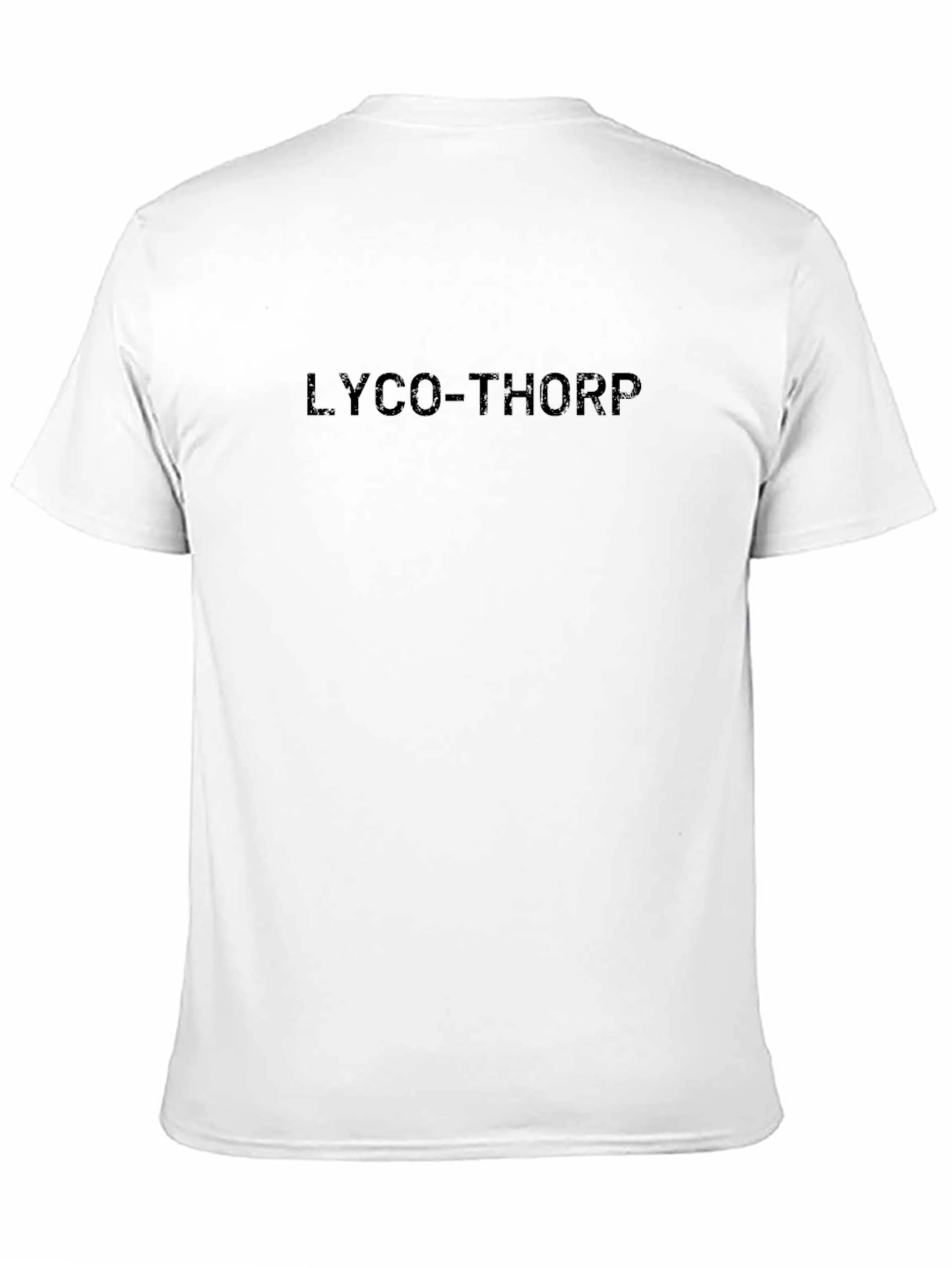 LYCO-THORP Black T-Shirt - Classic Style