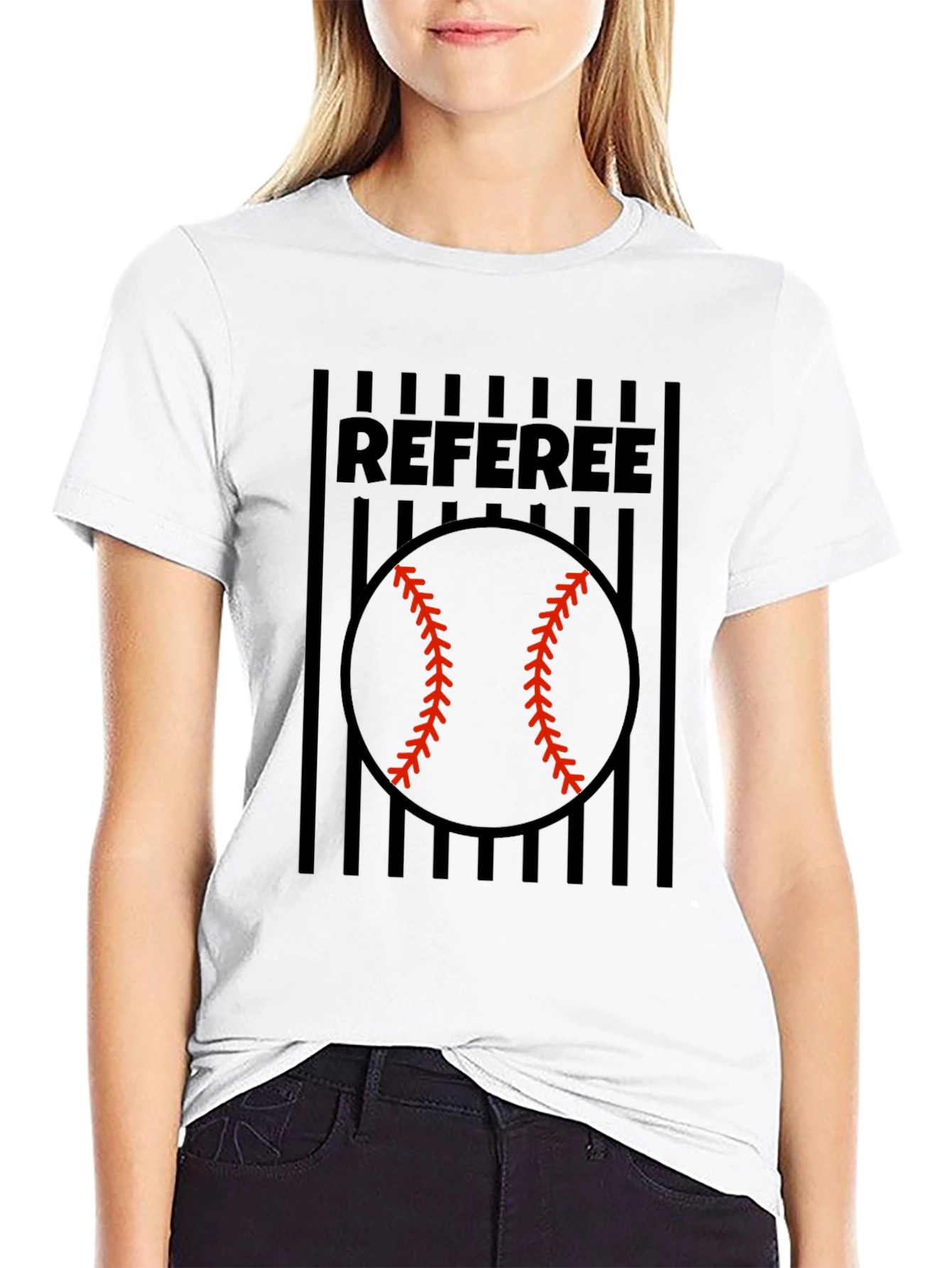 Referee Baseball T-Shirt