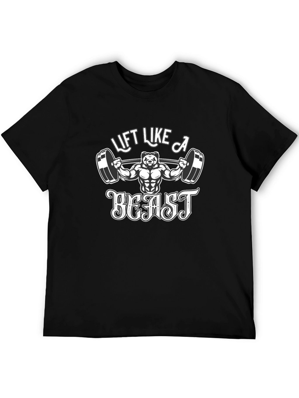 Lift Like A Beast Black T-Shirt