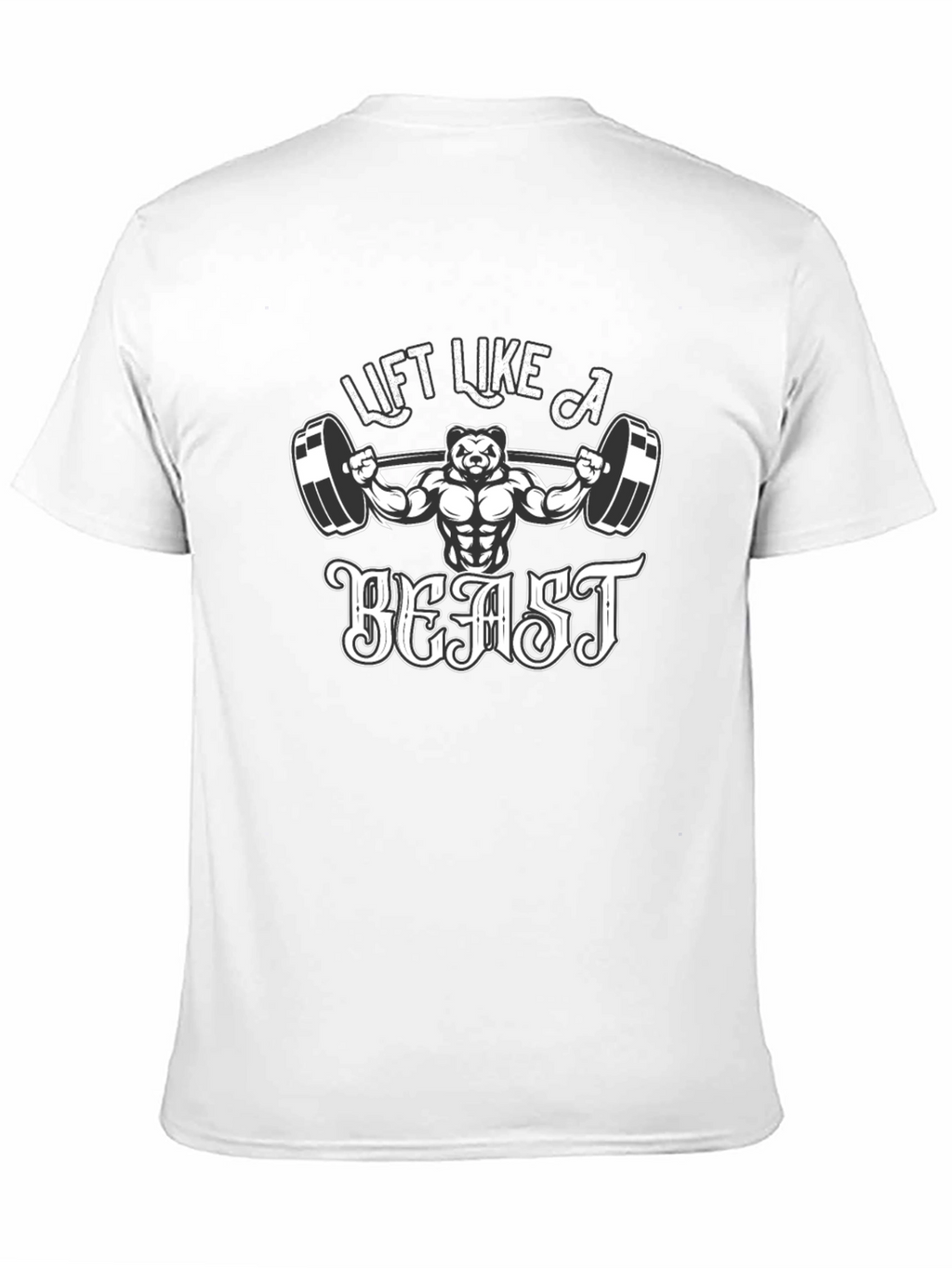 Lift Like A Beast Black T-Shirt