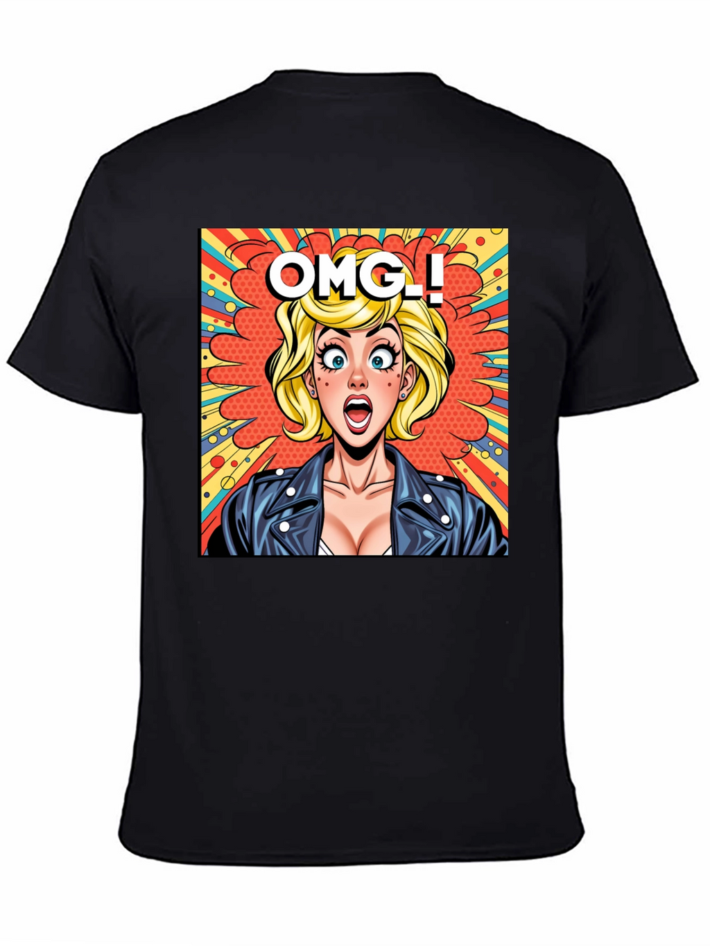 OMG Pop Art T-Shirt - Retro Comic Style Tee