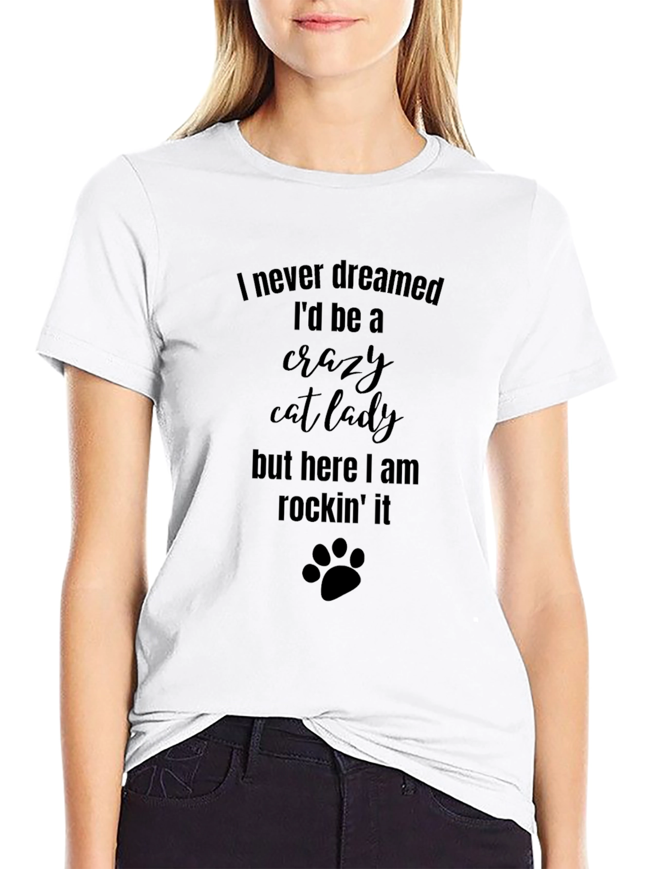Crazy Cat Lady T-Shirt - Rockin It!