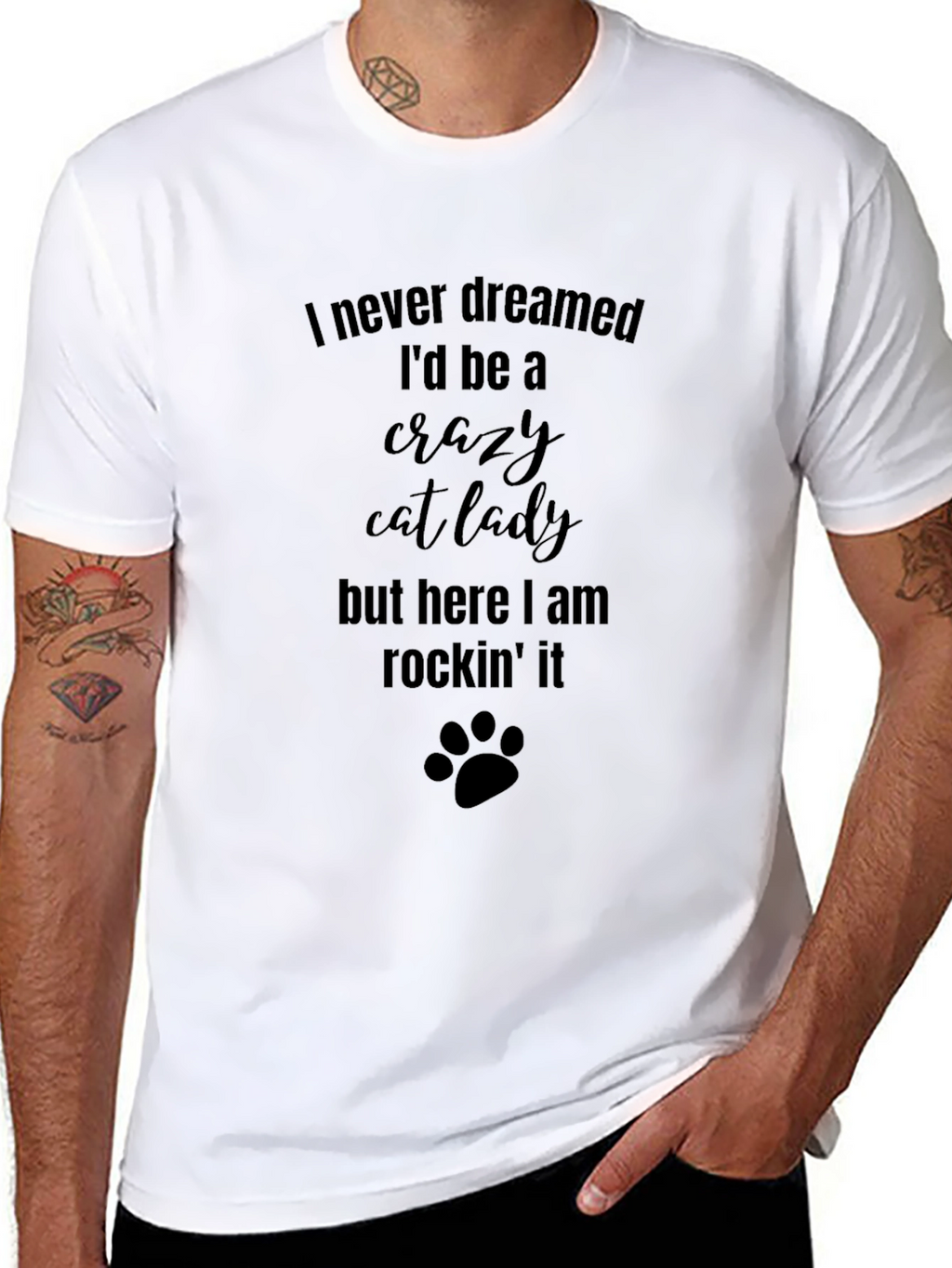 Crazy Cat Lady T-Shirt - Rockin It!