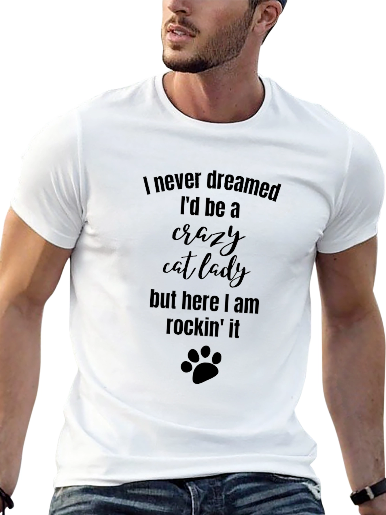 Crazy Cat Lady T-Shirt - Rockin It!