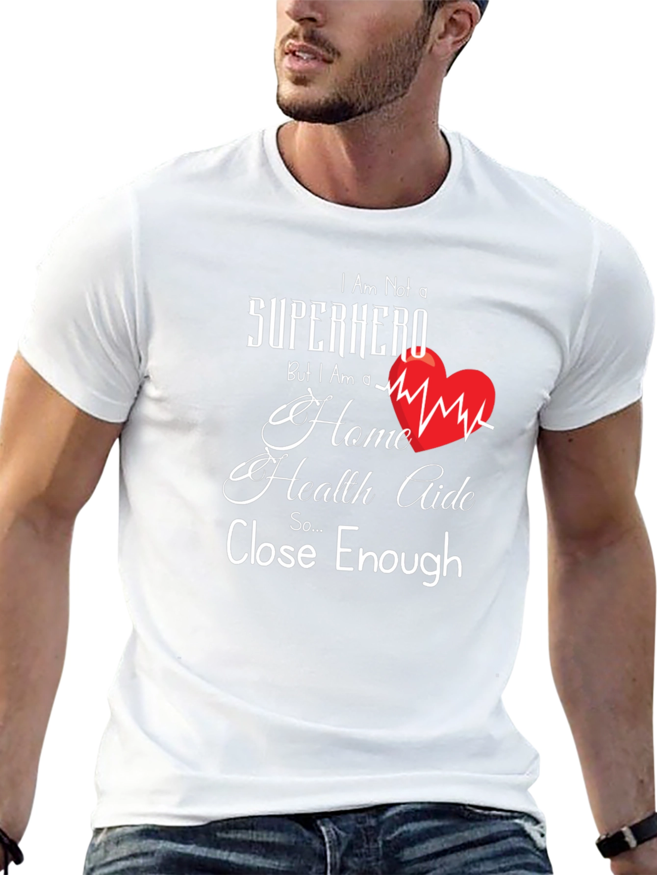 Home Health Aide Superhero T-Shirt