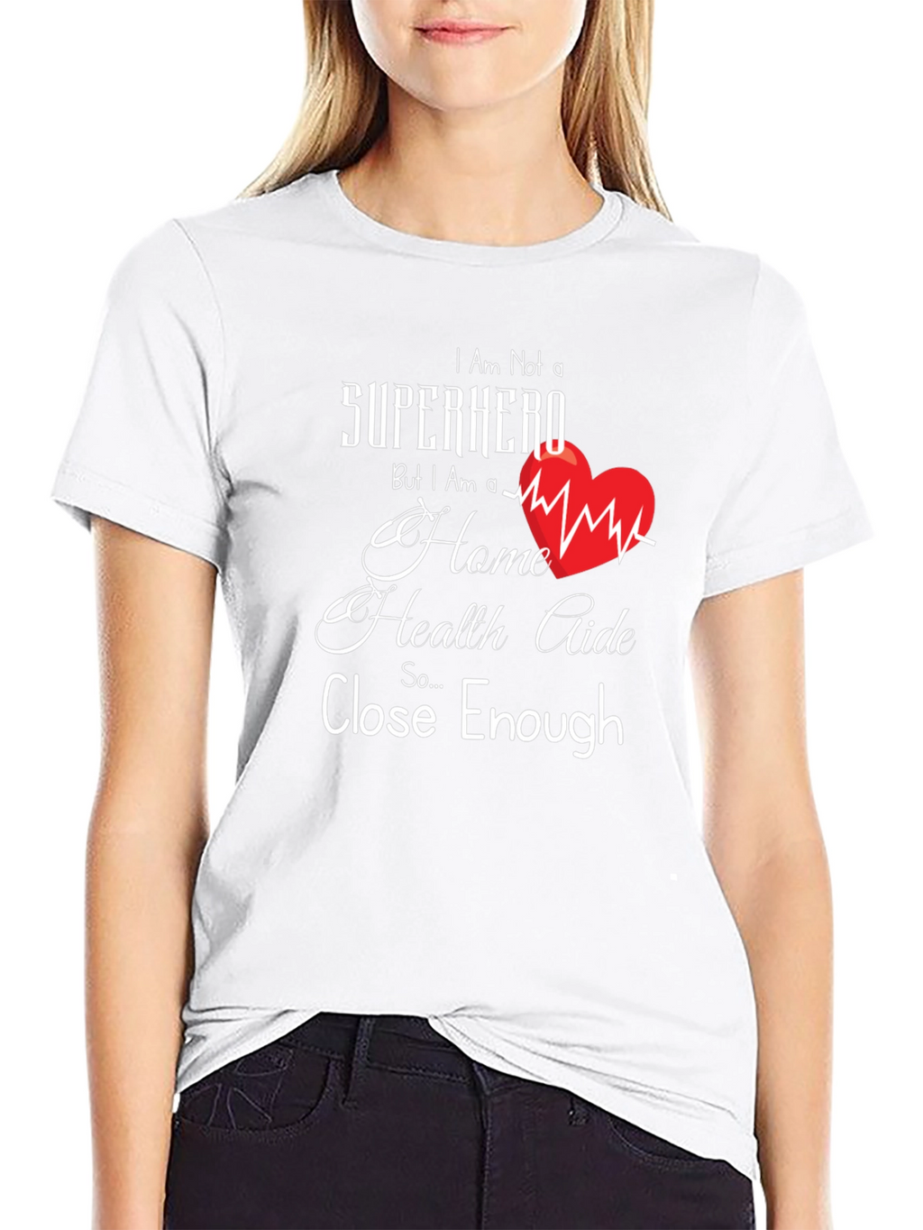 Home Health Aide Superhero T-Shirt