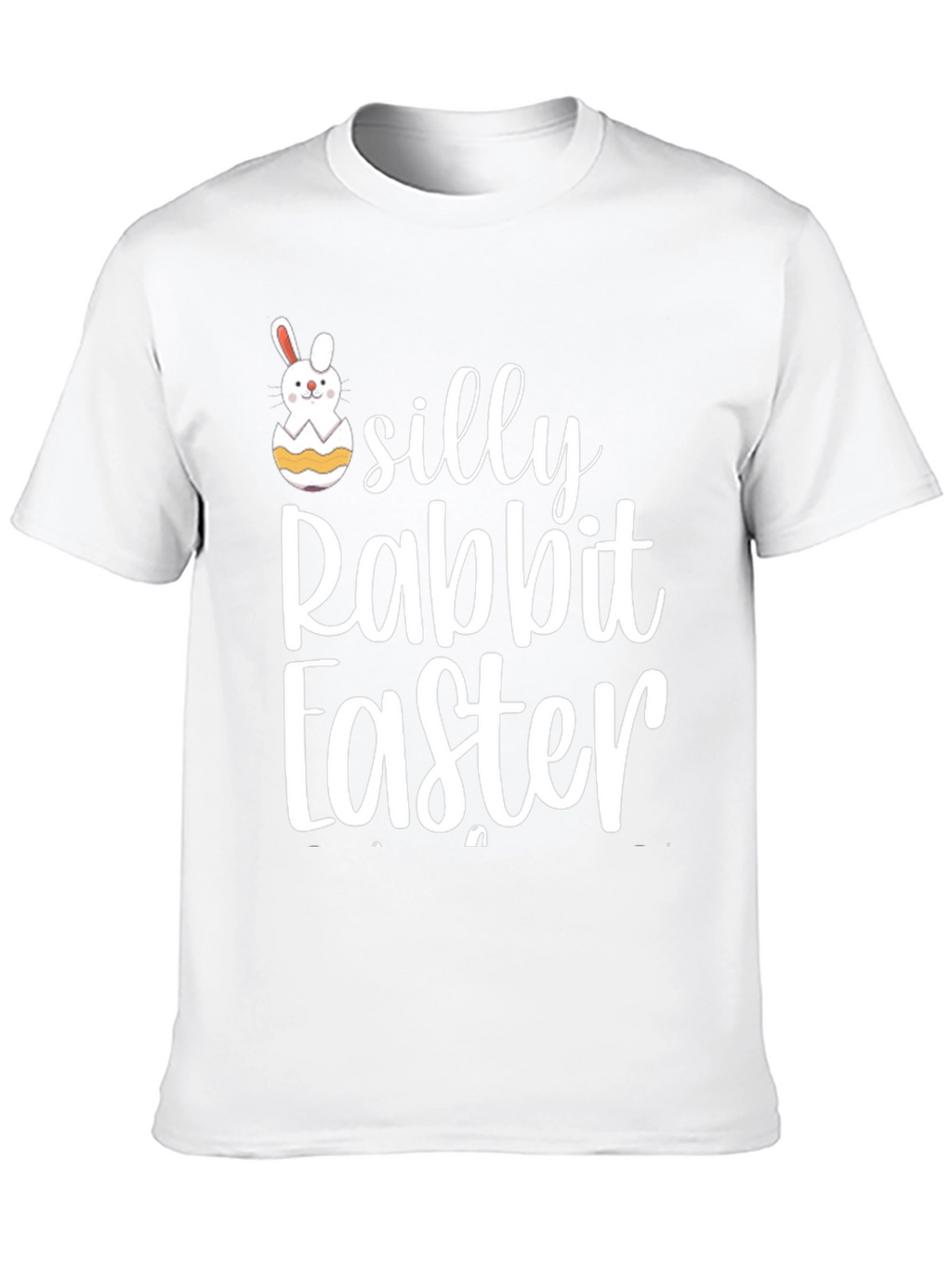 Silly Rabbit Easter Black T-Shirt