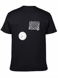 Soccer Goal & Ball Graphic T-Shirt
