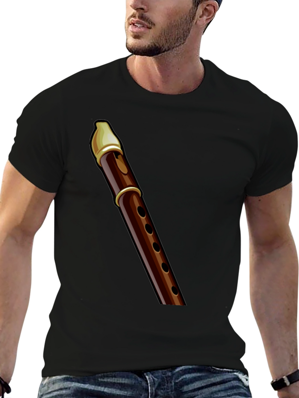 Flute Graphic Tee - Musicians Apparel