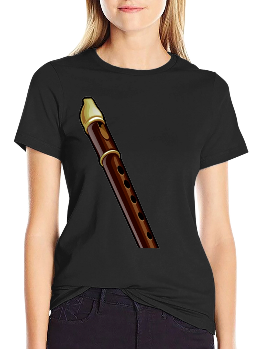 Flute Graphic Tee - Musicians Apparel