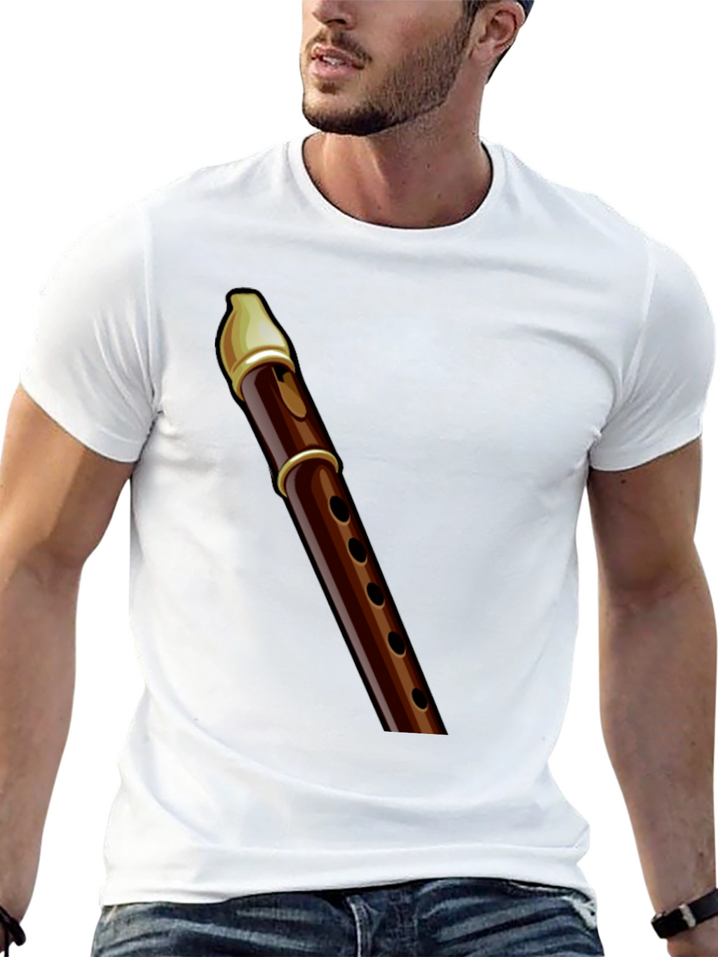 Flute Graphic Tee - Musicians Apparel