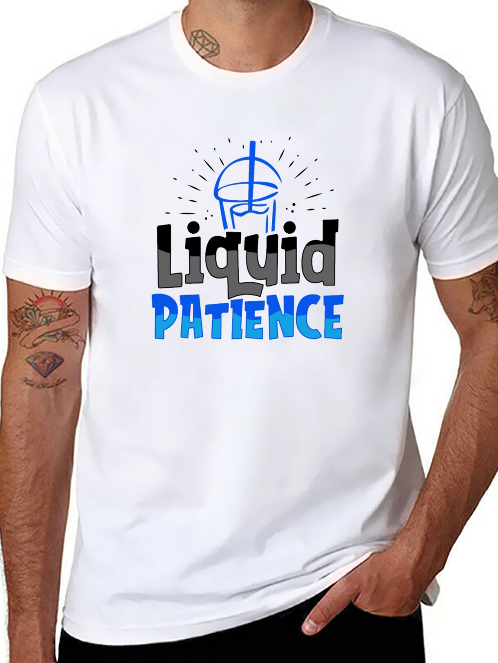 Liquid Patience Graphic T-Shirt