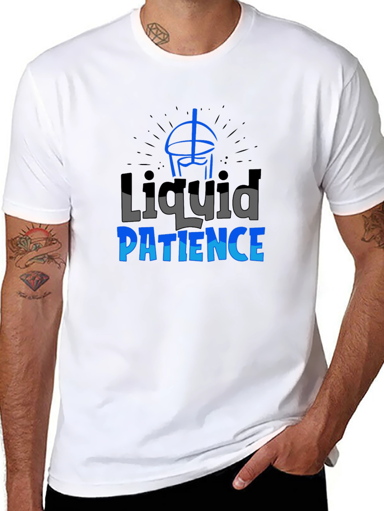 Liquid Patience Graphic T-Shirt