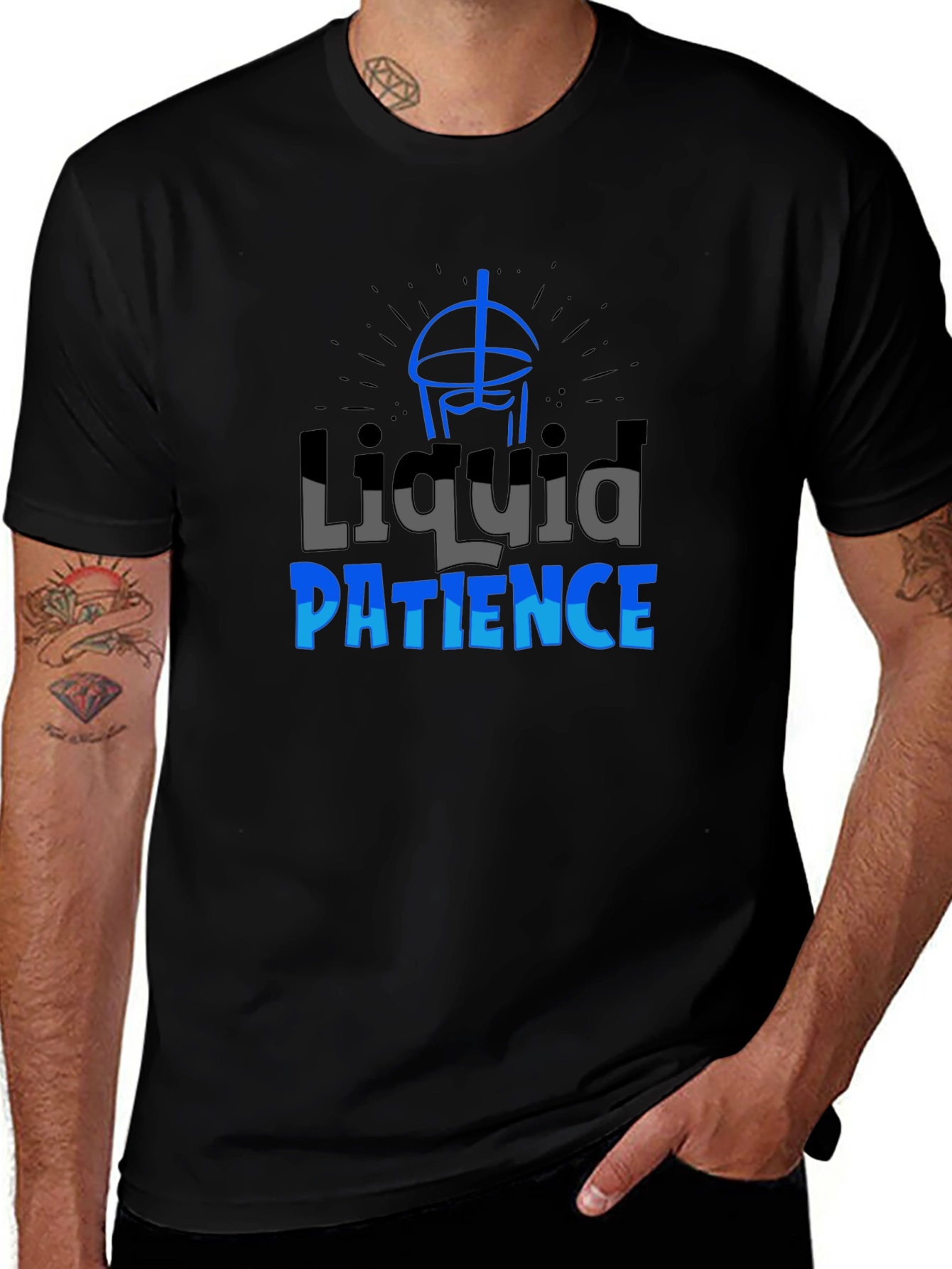 Liquid Patience Graphic T-Shirt