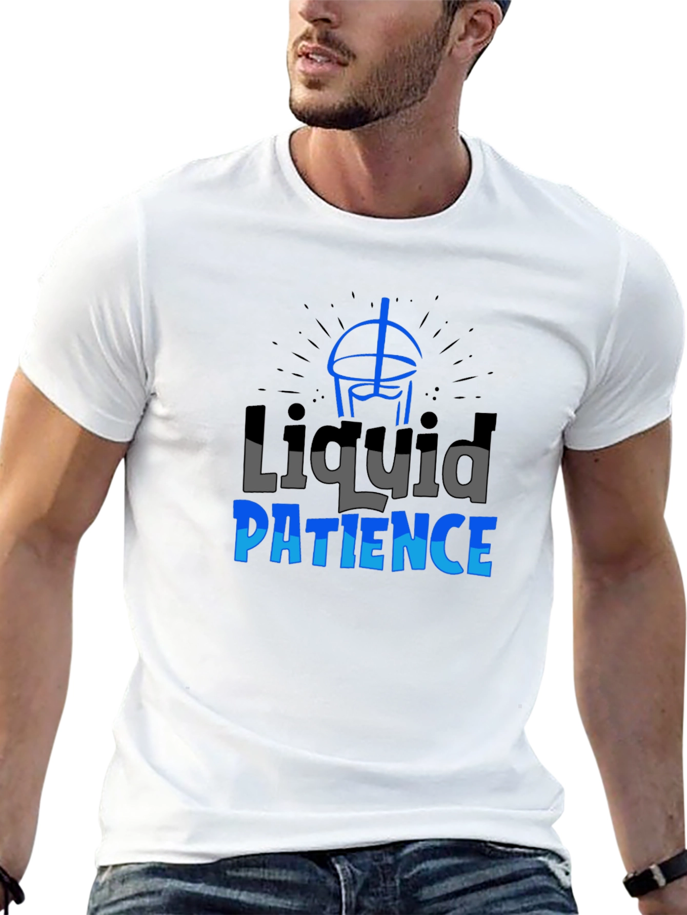 Liquid Patience Graphic T-Shirt