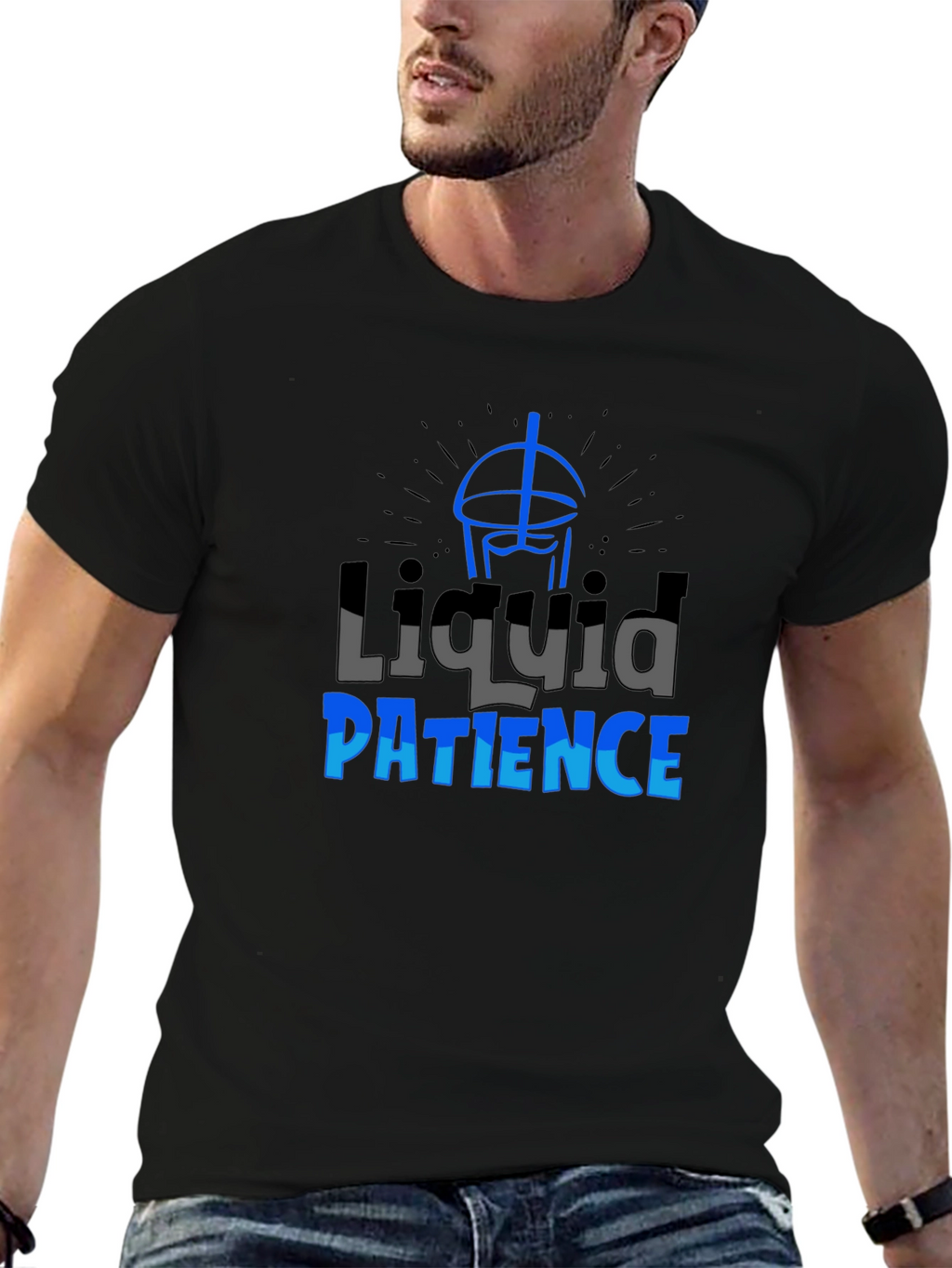 Liquid Patience Graphic T-Shirt
