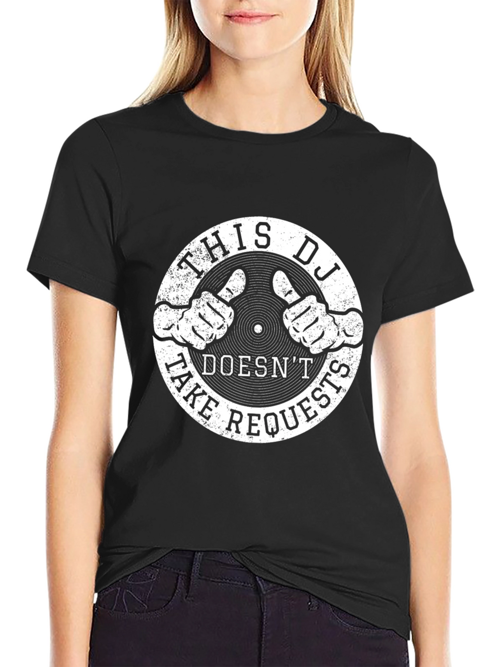 This DJ Doesnt Take Requests Graphic T-Shirt