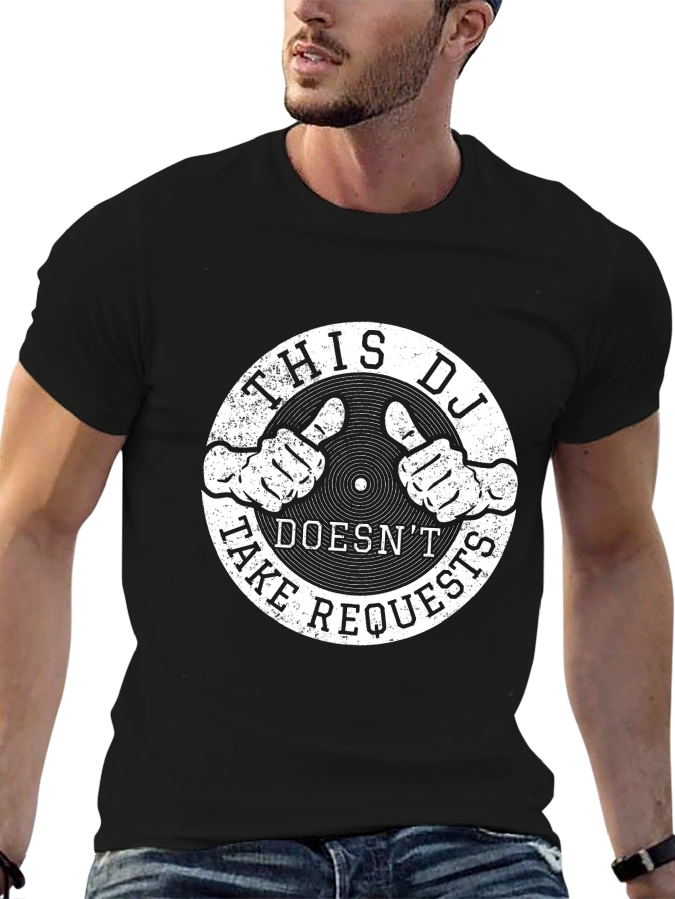 This DJ Doesnt Take Requests Graphic T-Shirt