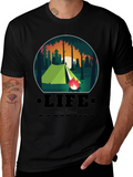 Camping Life Graphic Tee - Adventure Awaits!