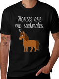 Horses Are My Soulmates Graphic Tee