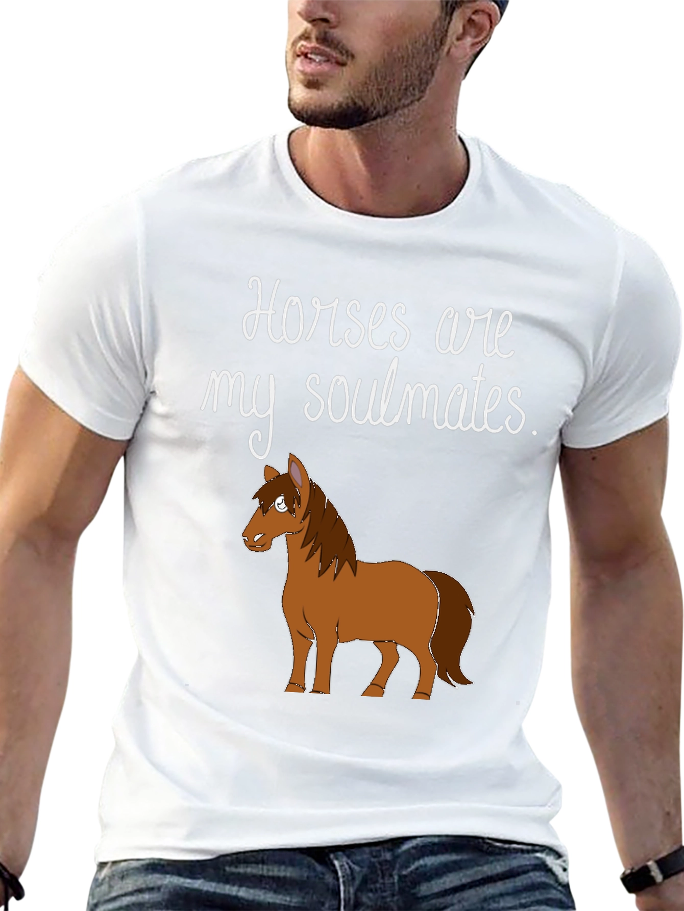 Horses Are My Soulmates Graphic Tee