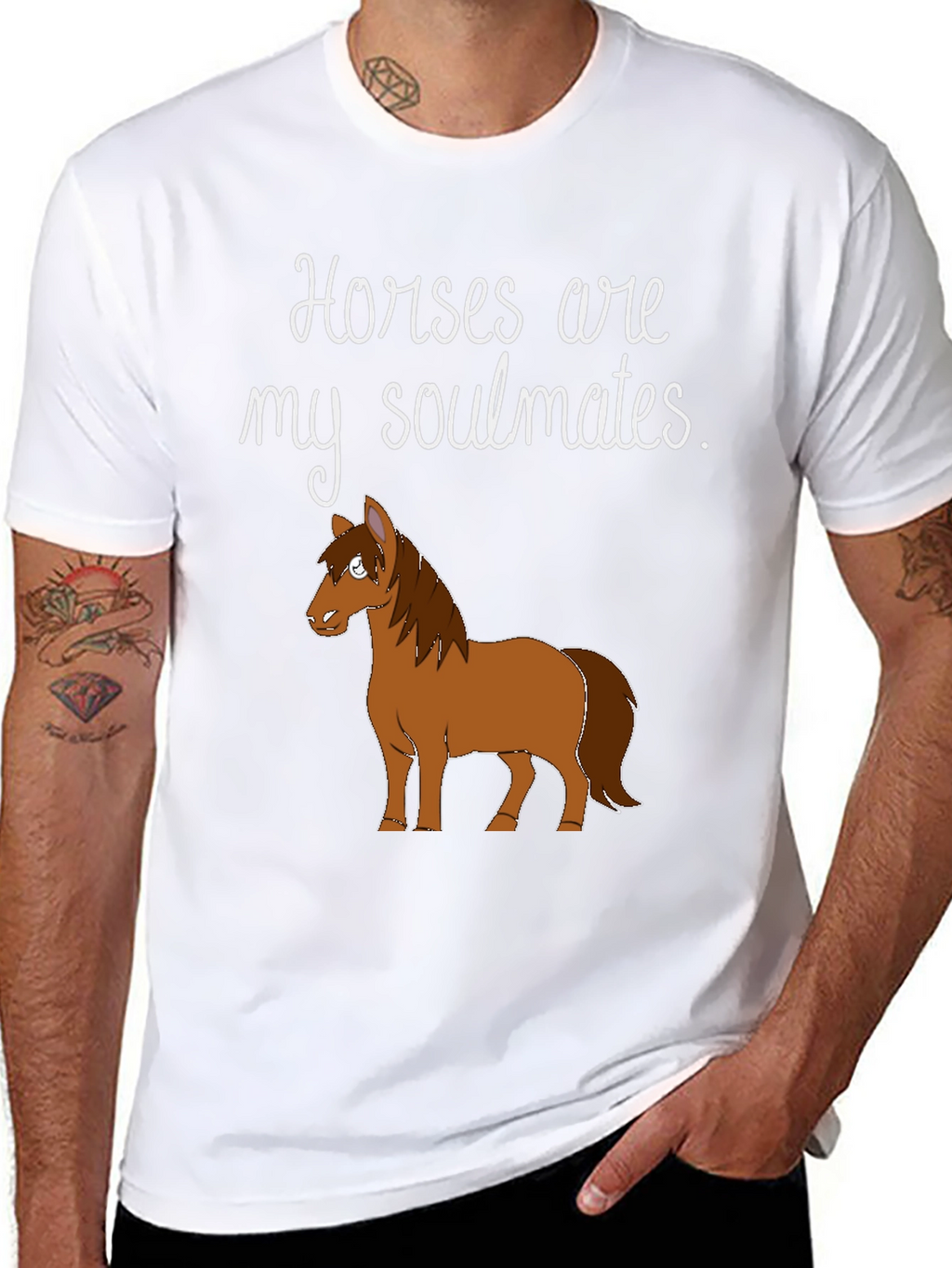 Horses Are My Soulmates Graphic Tee